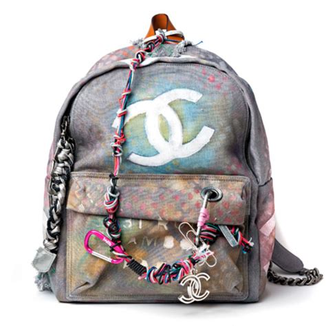 chanel backpack grafitti|vintage chanel backpacks.